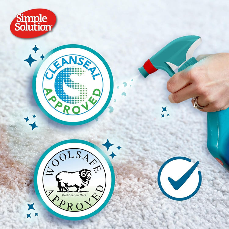 Simple Solution Extreme Pet Stain and Odour Remover, Enzymatic Cleaner with 3X Pro-Bacteria Cleaning Power - 945ml