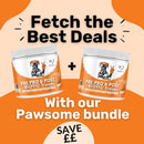 NutriPaw Pre & Probiotic Treats For Dogs - Gut & Digestive Health, Sensitive Tums, Anal Glands & Bum Scooting, Loose Stools, Waxy, Smelly & Itchy Ears, Digestive Enzymes - Twin Value Pack