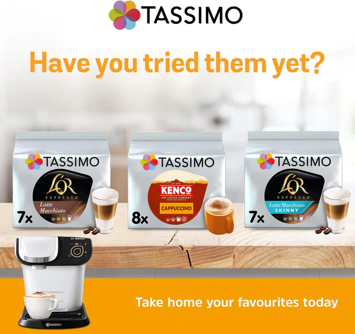Tassimo Costa Cappuccino Coffee Pods x 8 (Pack of 5, Total 40 Drinks)