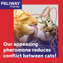 FELIWAY Friends 30 Day Cat Calming Plug In Pheromone Diffuser Starter Kit, 48ml - Helps create harmony and resolve conflict in multi cat households, Veterinary Recommended, Clinically Proven