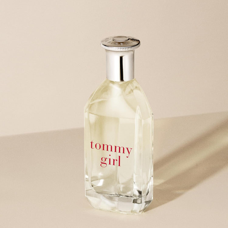 Tommy Hilfiger – Tommy Girl Eau de Toilette 100 ml – Perfume for Women – Very Fresh Floral Fragrance with Fruity Notes – Transparent Glass Bottle