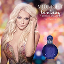 Britney Spears Midnight Fantasy 100 ml – Eau de Parfum for Women – Floral Amber Fruity Fragrance – Notes of Exotic Plum, Velvet Iris and Amber – Midnight Blue Bottle