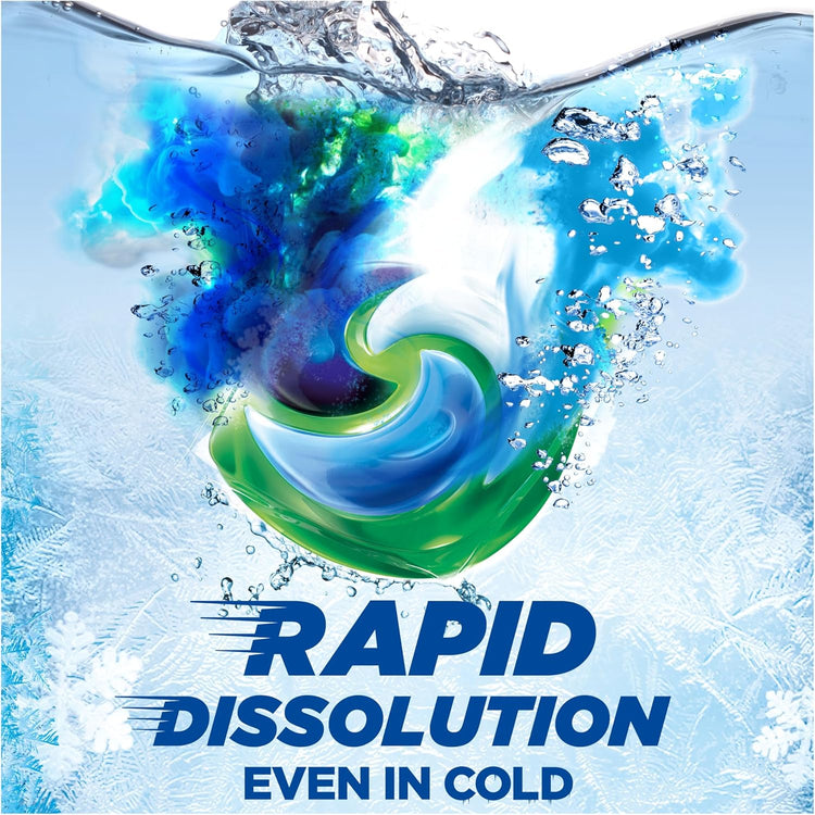 Ariel Platinum PODS, Washing Liquid Laundry Detergent Capsules 52 Washes, +Touch Of Febreze Odour Defencel, Removes 7-old sweat odours (Packaging may vary)