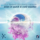 Persil Colour Protect 3 in 1 Washing Capsules keeps colours bright outstanding stain removal in quick & cold washes 48 washes