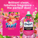 Surf Tropical Lily Washing Powder joy-infused fragrance with natural essential oil lasting up to 12 hours in wear for brilliantly clean laundry every time 125 washes 6.25 kg