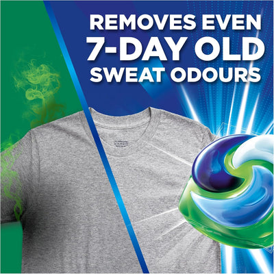 Ariel Platinum PODS, Washing Liquid Laundry Detergent Capsules 52 Washes, +Touch Of Febreze Odour Defencel, Removes 7-old sweat odours (Packaging may vary)